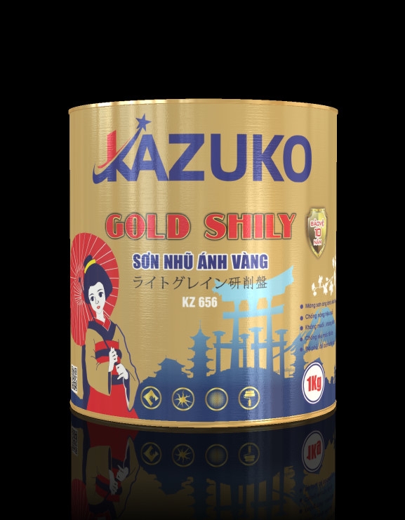 Sơn nhũ ánh vàng Kazuko
